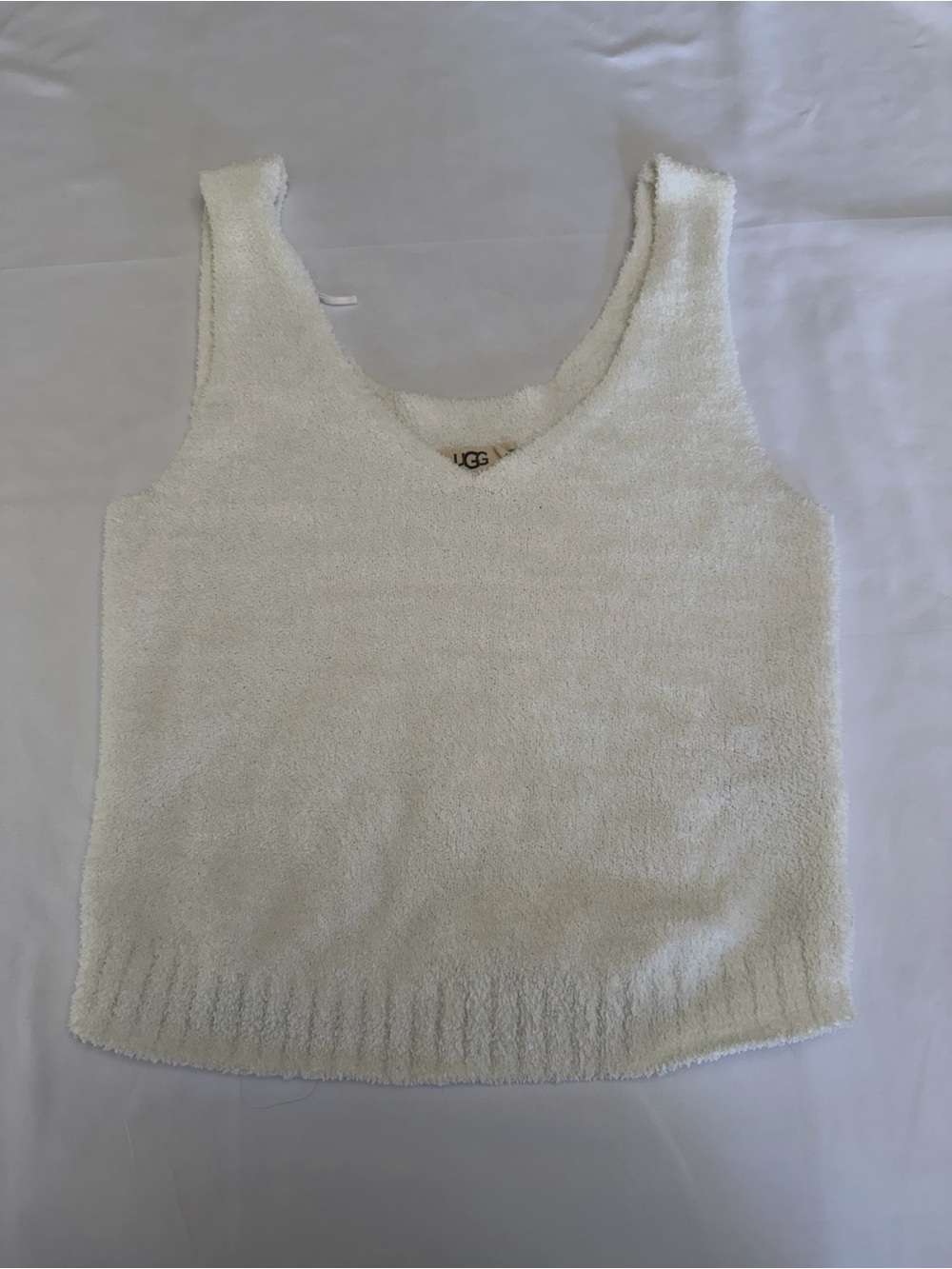 UGG Cream Plush Tank Top
